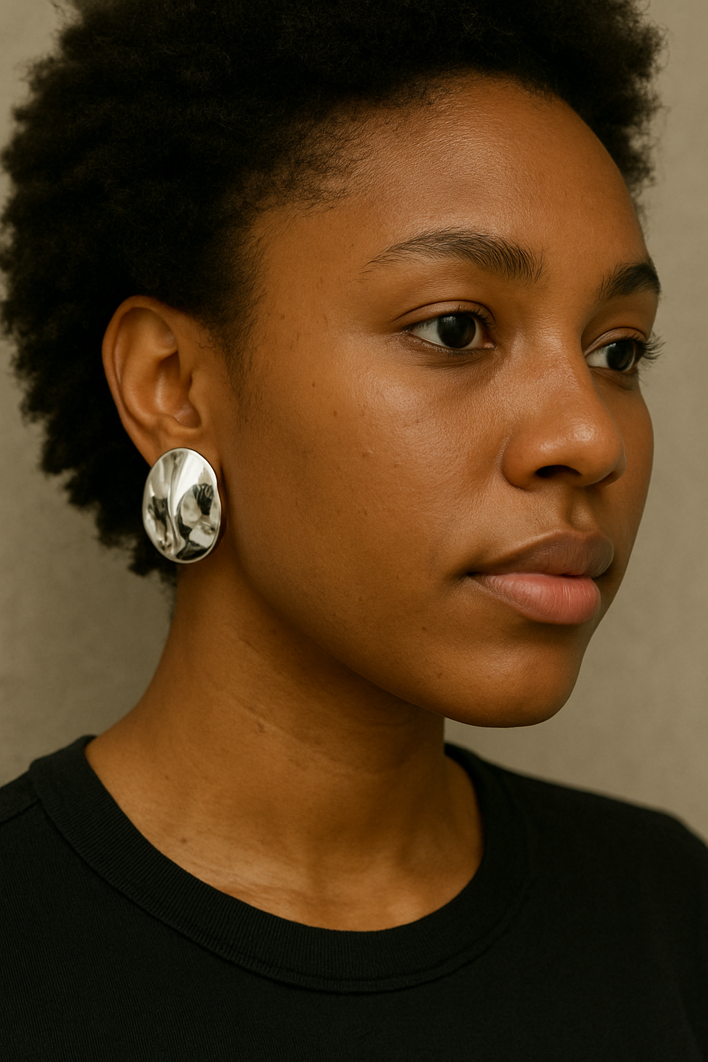 Sculpted Shine: Bold Elegance Redefined