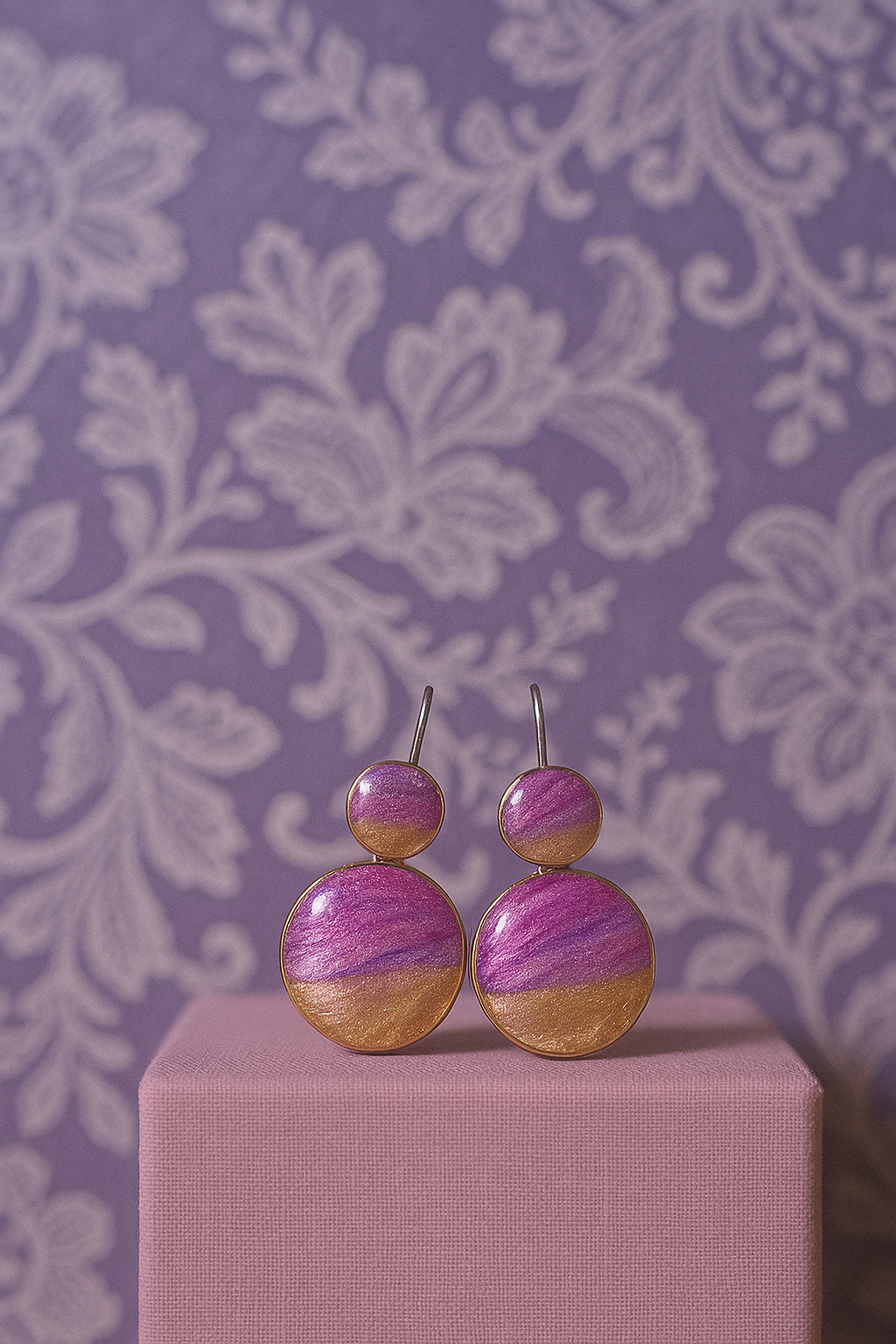 Glam Galaxy Drop Earrings