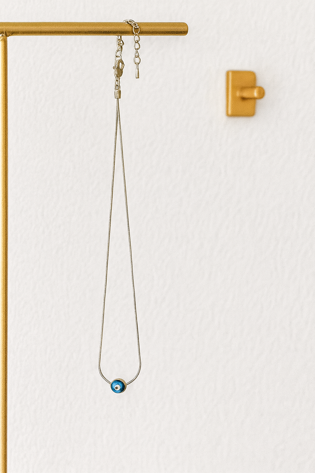 “Eyes on You” – Statement Evil Eye Pendant Necklace