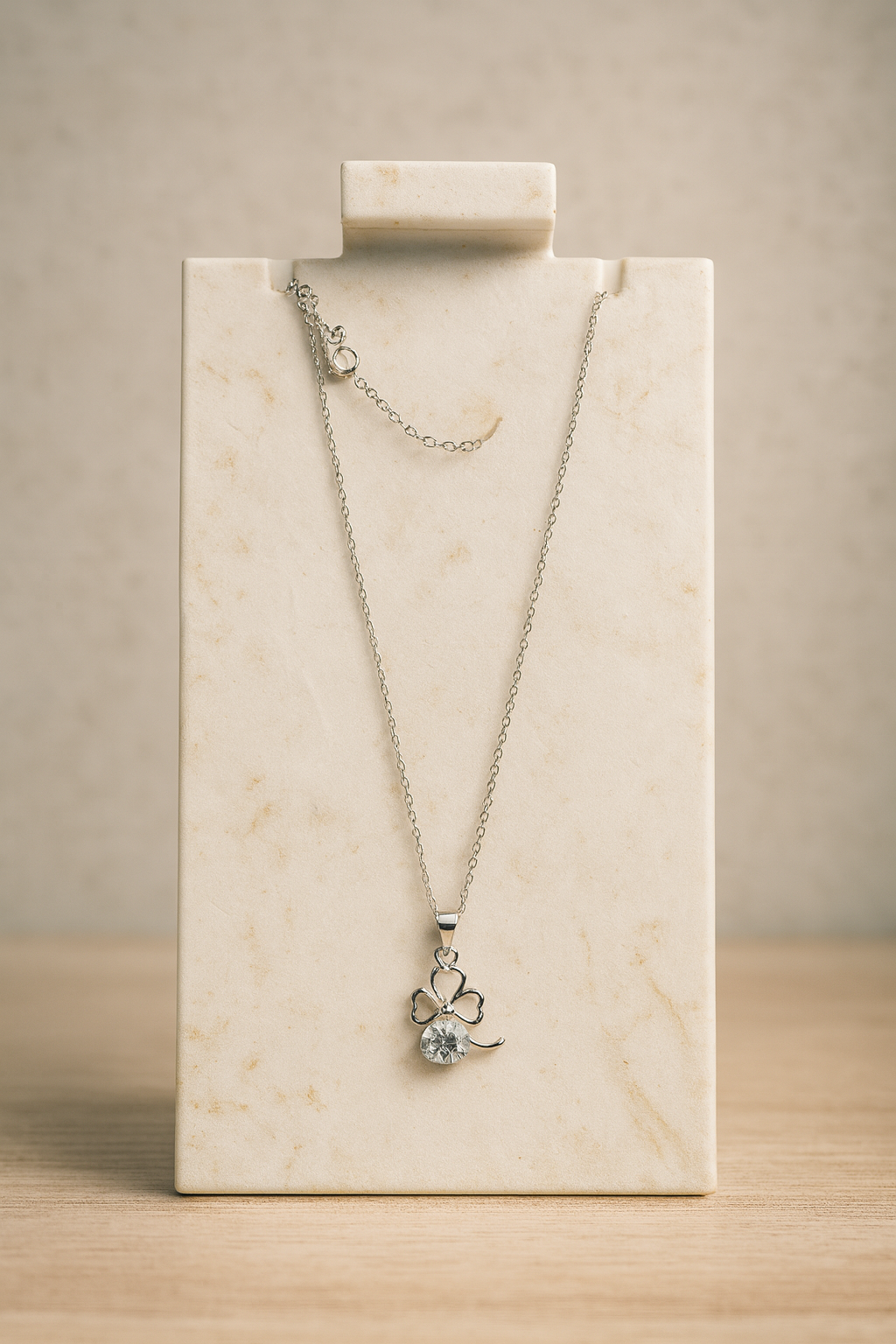 Radiate Elegance with the Clover Spark Necklace