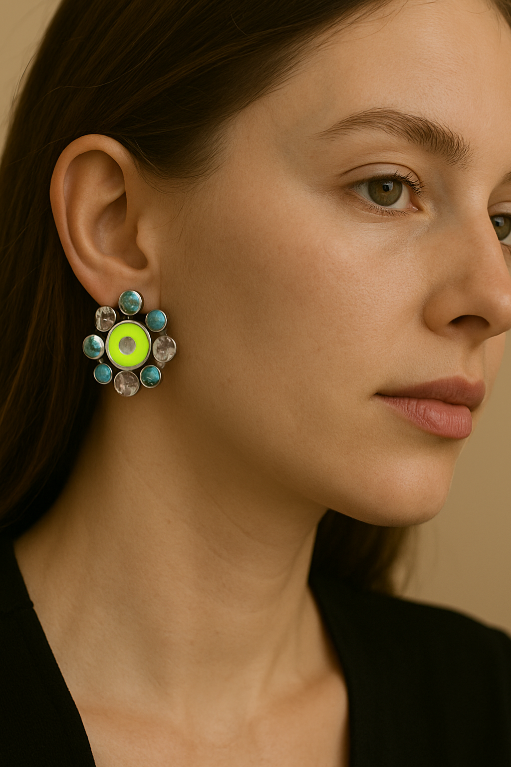 Ocean Bloom Glow Earrings