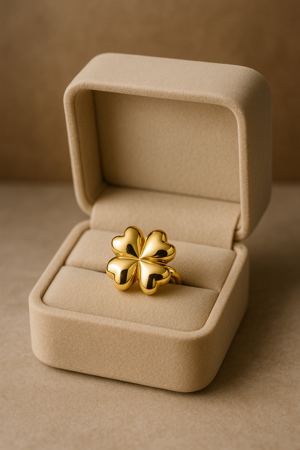Golden Blossom Ring – Elegance in Every Petal