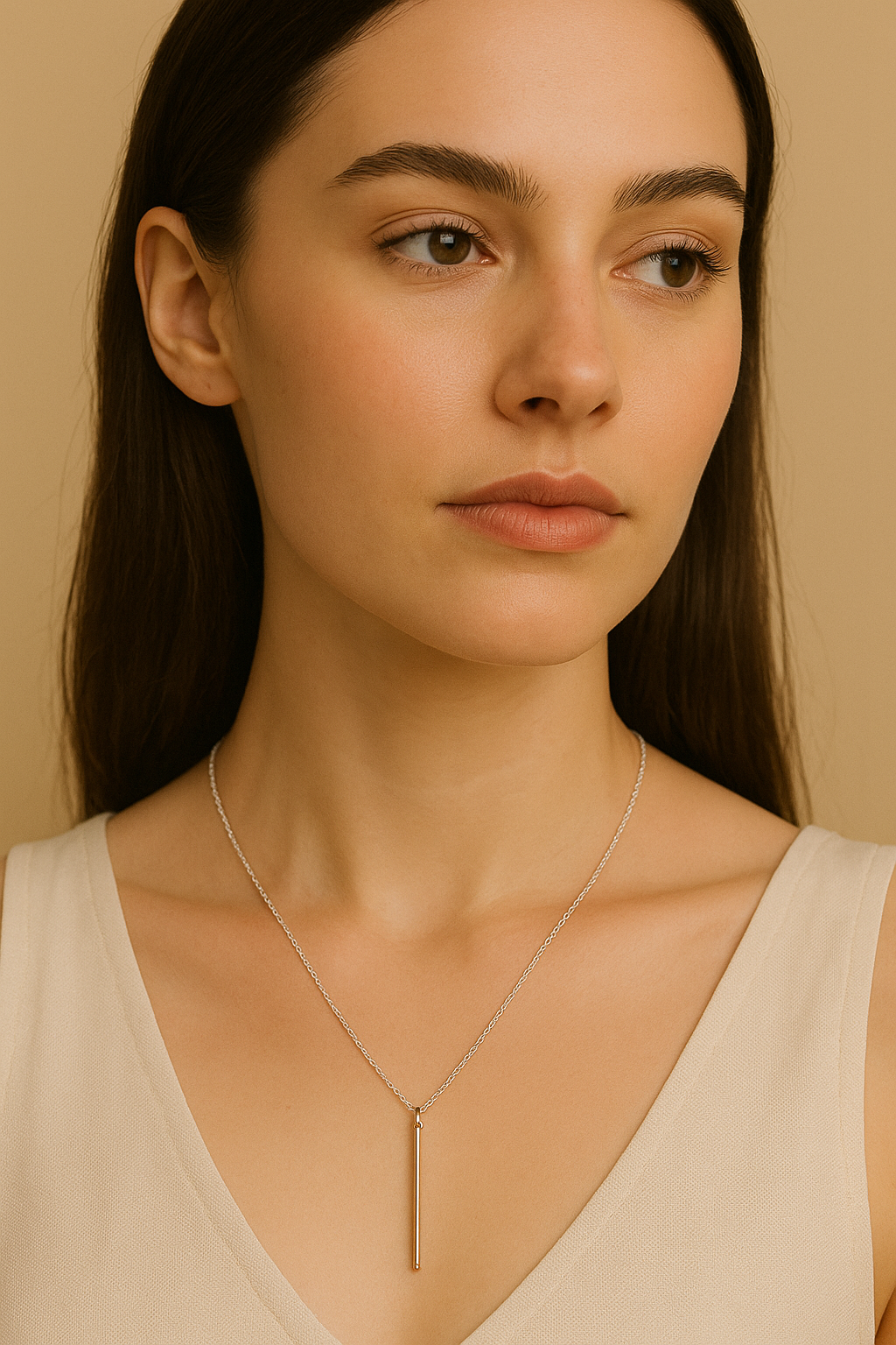 Minimal Muse: The Bar Pendant Necklace