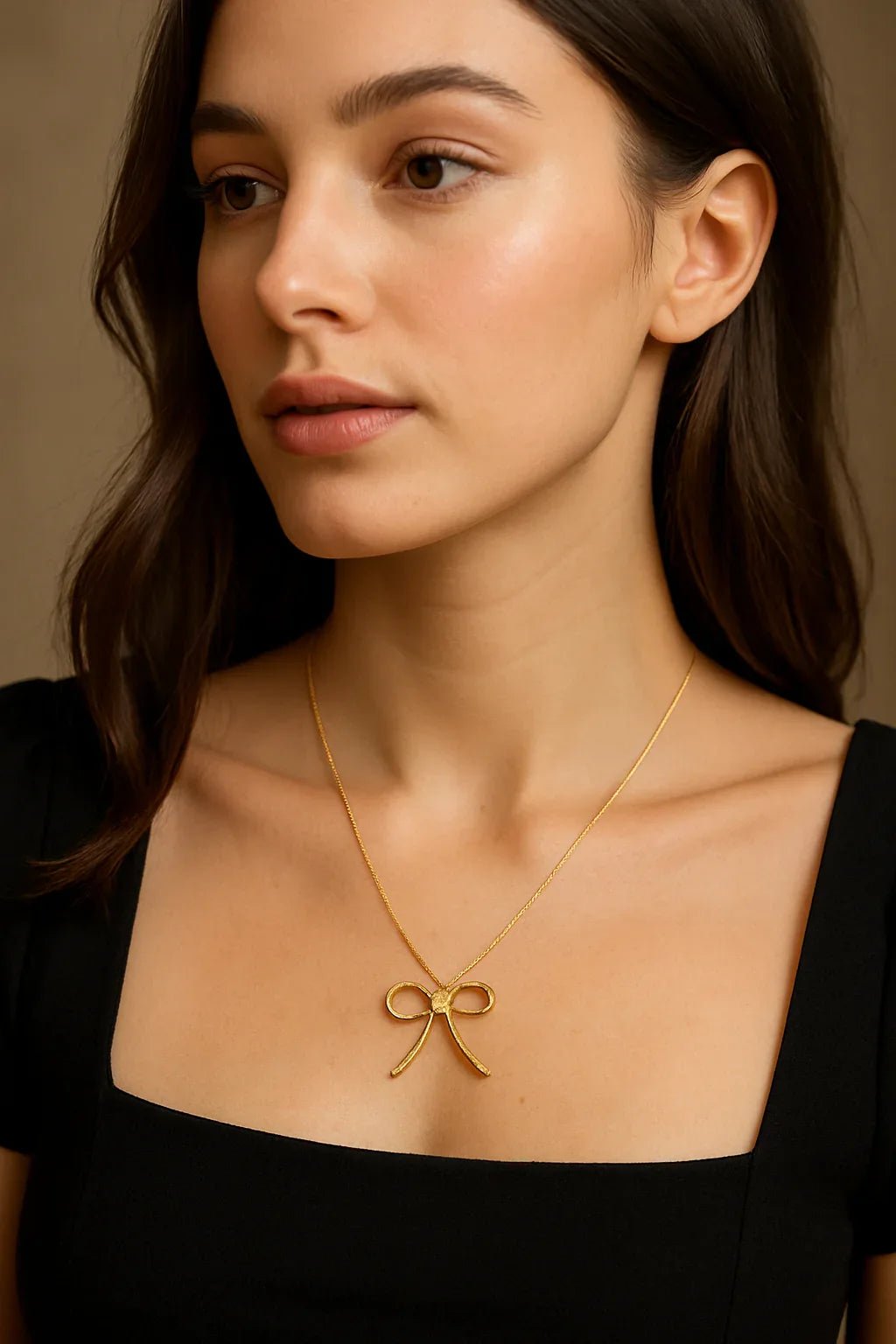 Elegant Duo-Tone Glam Necklace - Kemyu