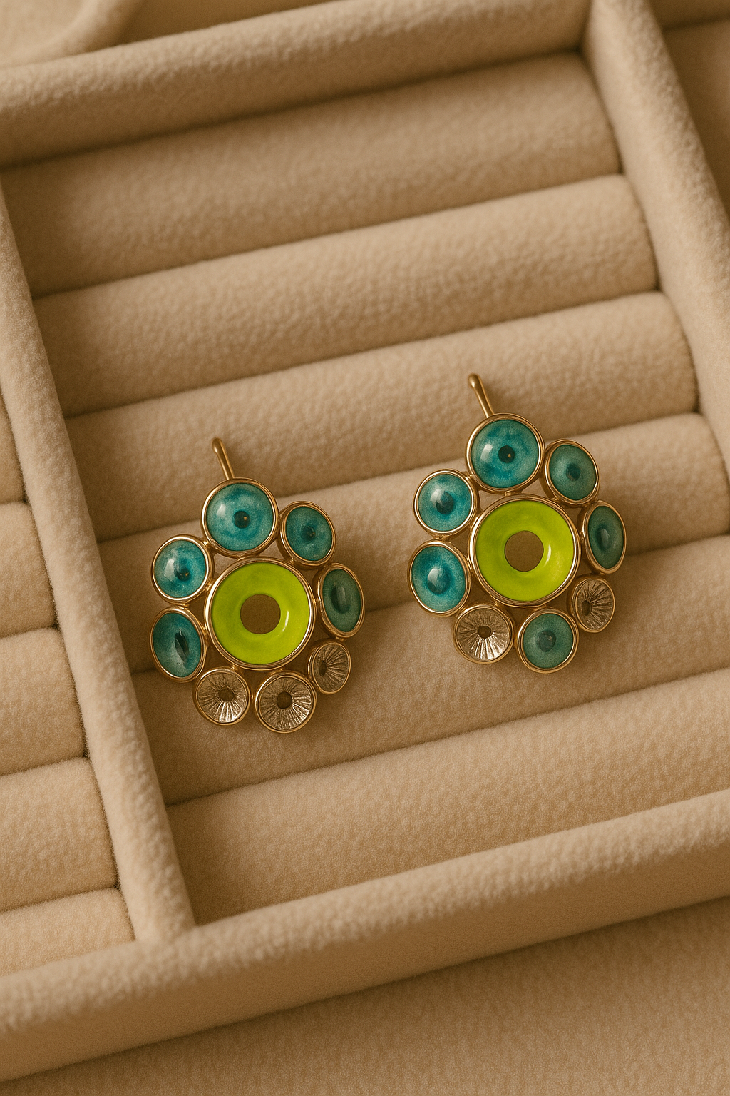Ocean Bloom Glow Earrings