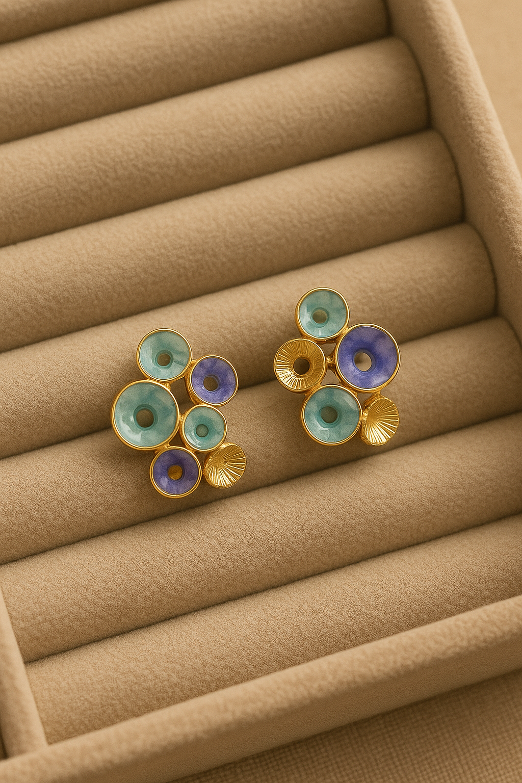 Radiant Bloom Statement Earrings  – Bold, Bright & Beautiful!