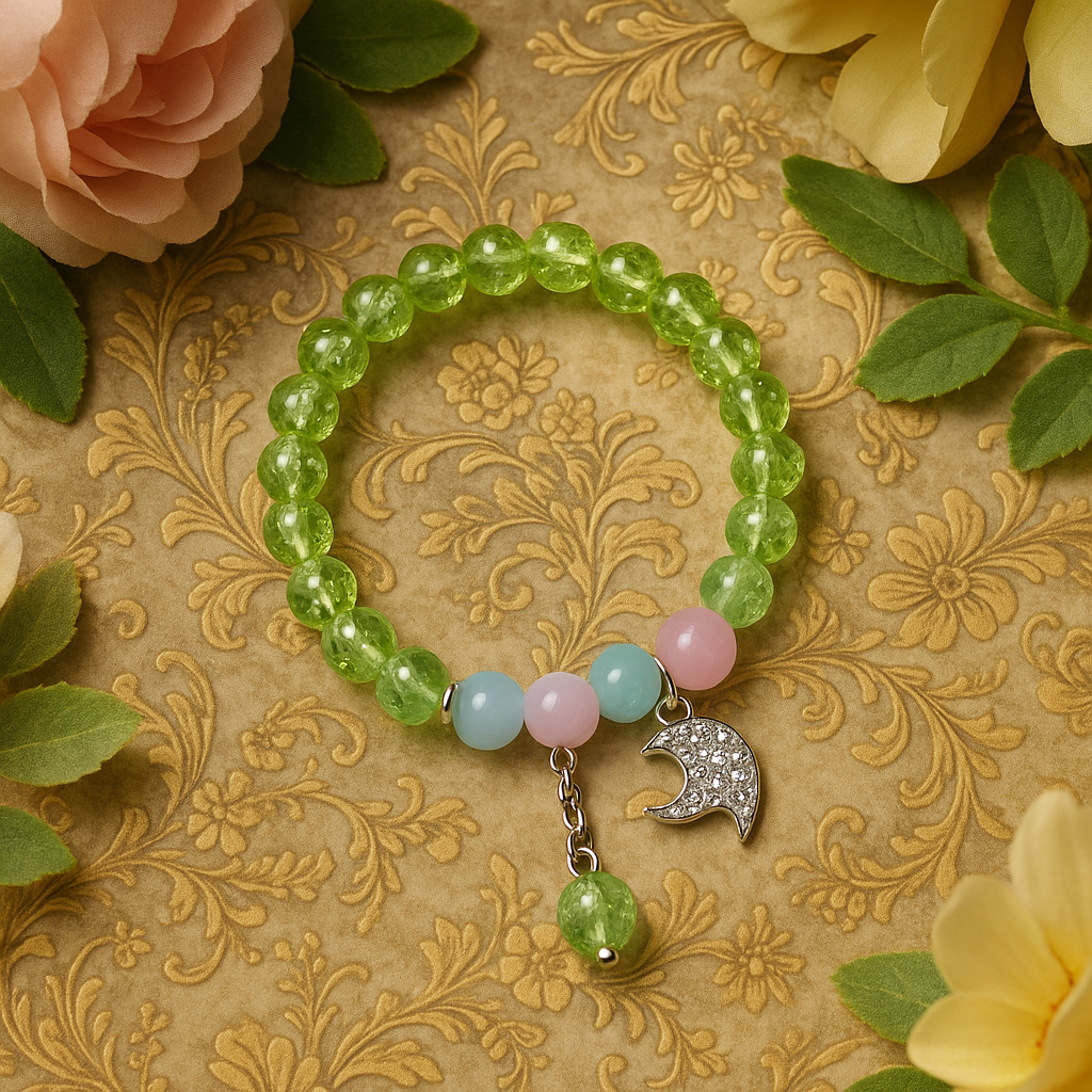 Charming Glow - Pastel Beaded Bracelet