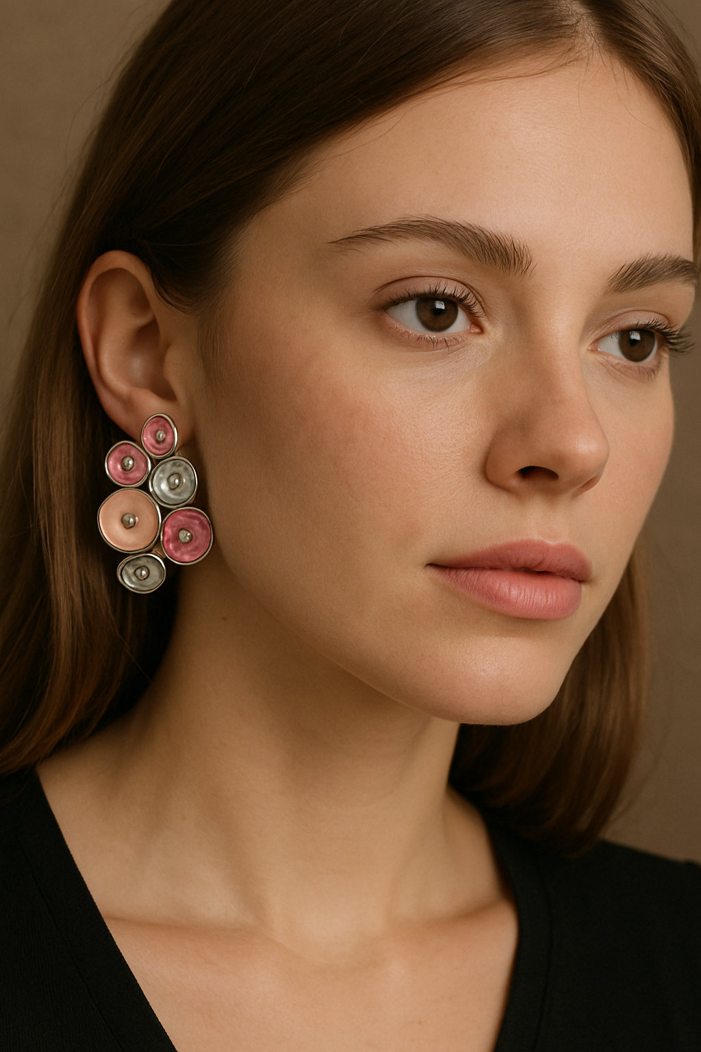 Bold Bloom Statement Earrings – Where Art Meets Elegance