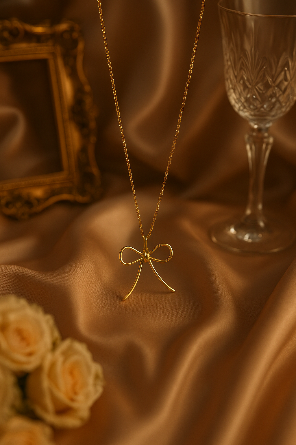 Elegant Duo-Tone Glam Necklace