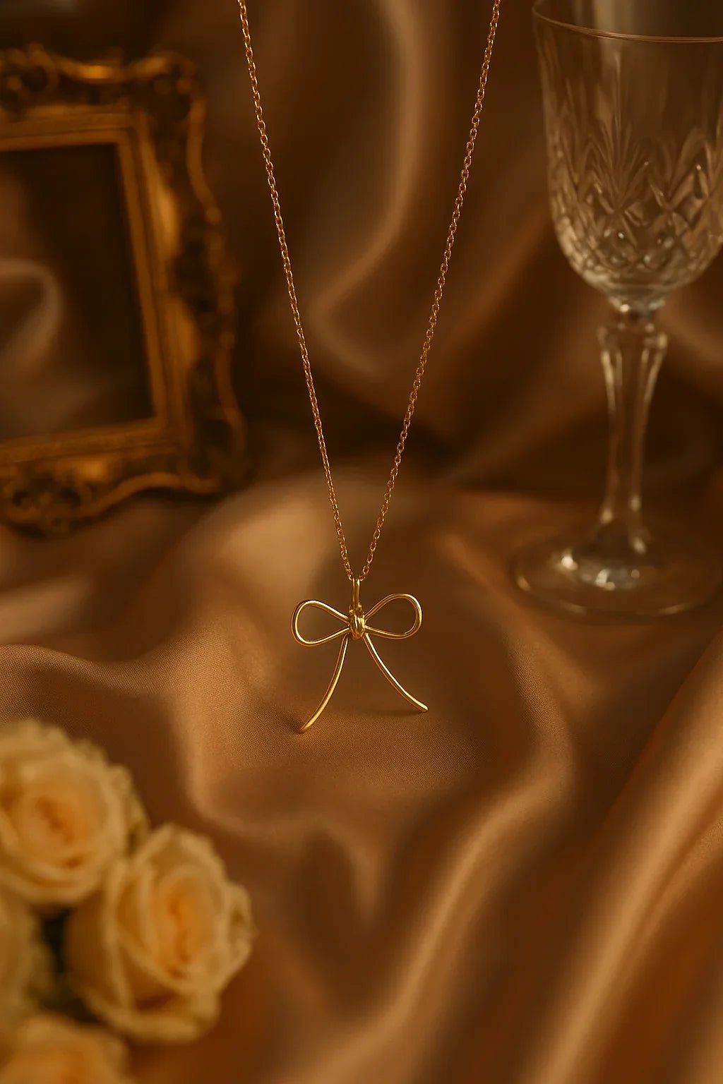 Elegant Duo-Tone Glam Necklace - Kemyu