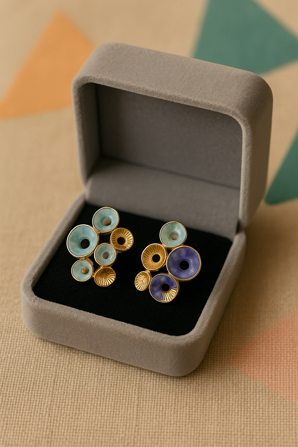 Radiant Bloom Statement Earrings  – Bold, Bright & Beautiful!