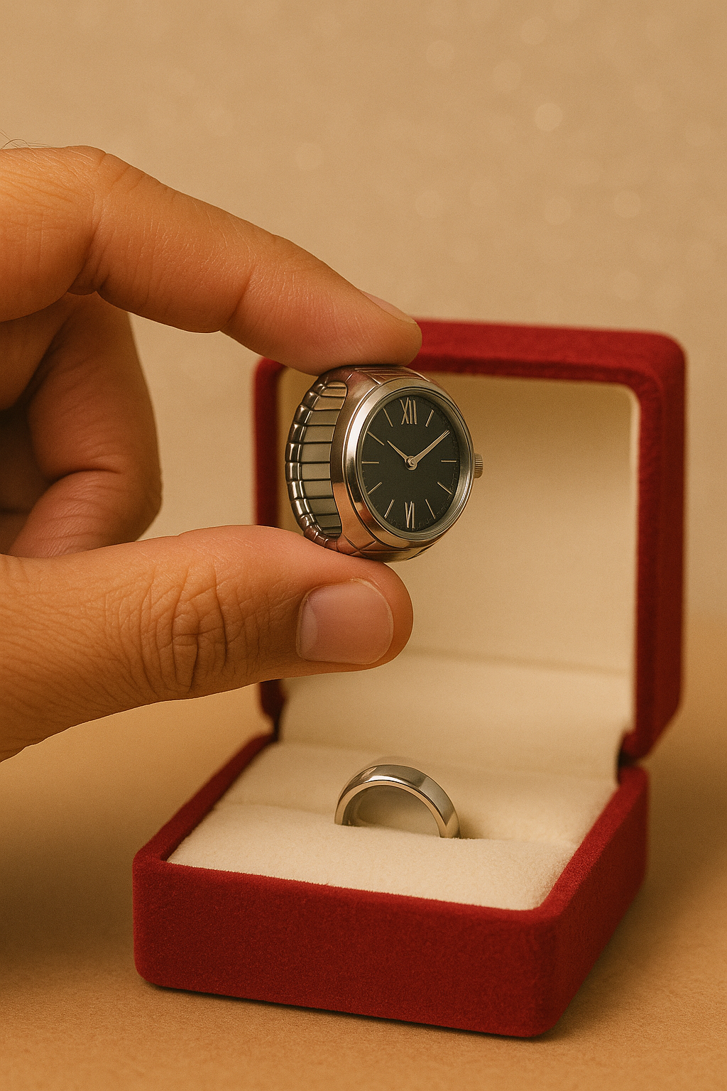 Timeless Charm: The Watch Ring That Turns Heads