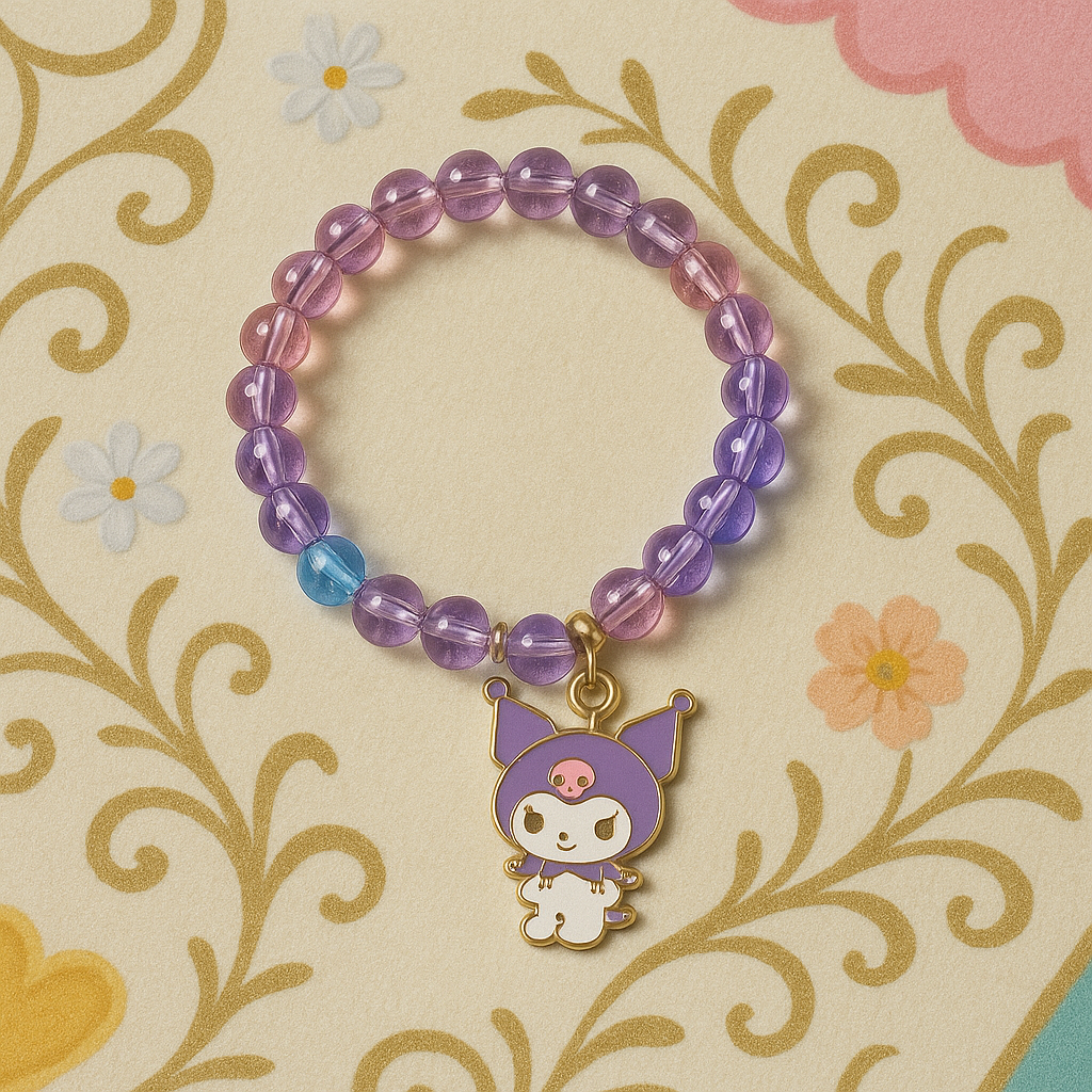 Kawaii Charm Bracelet – Sweet Style on Your Wrist!
