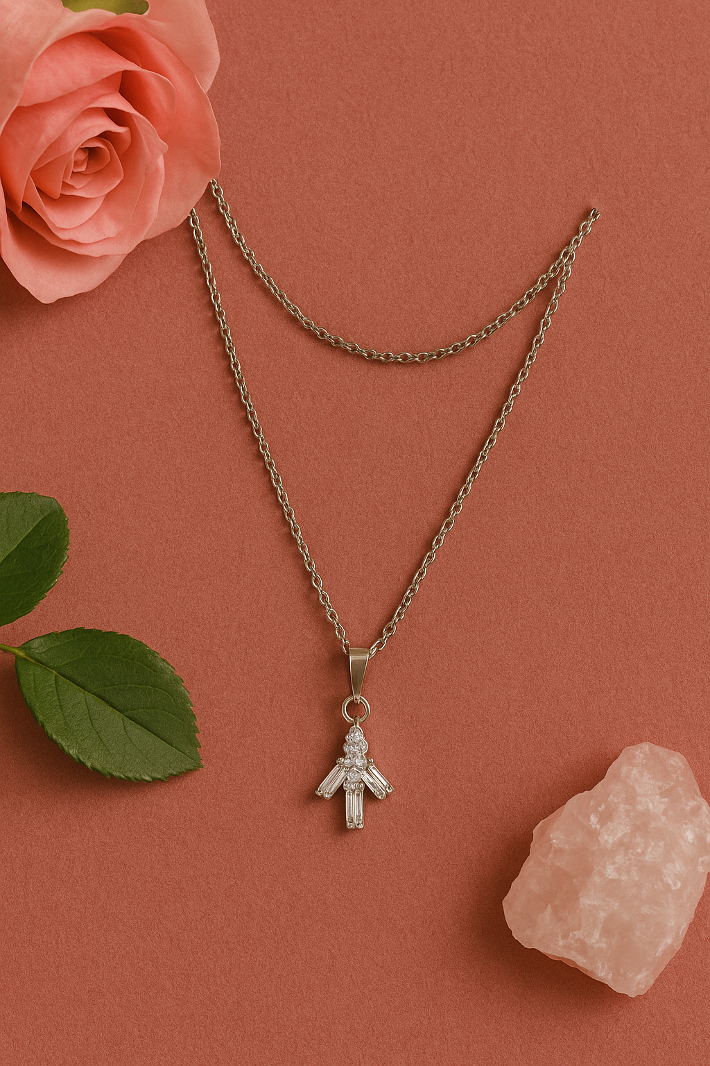 Elegance in Motion – The Angelic Charm Necklace