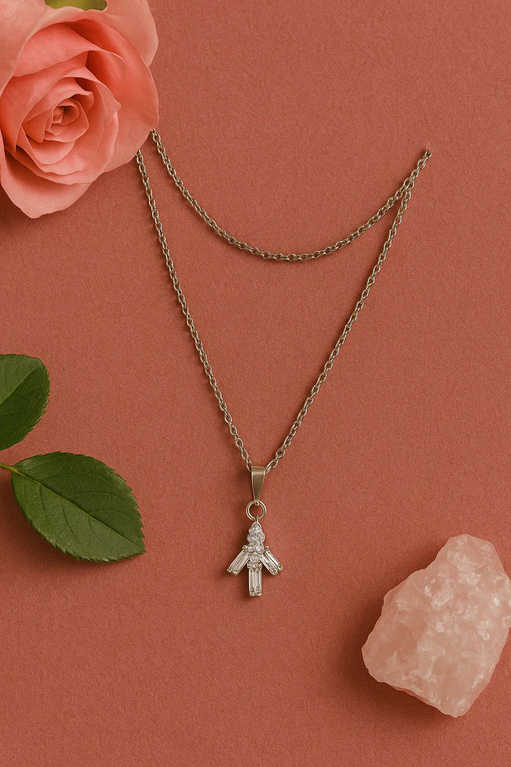 Elegance in Motion – The Angelic Charm Necklace - Kemyu
