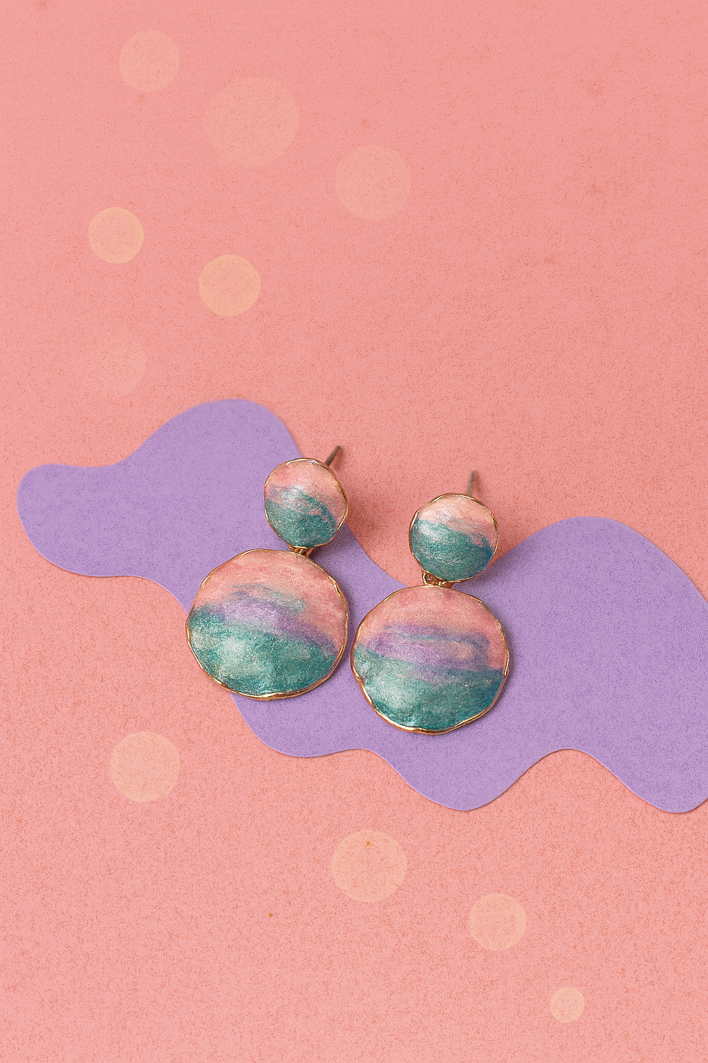 Sunset Sky Statement Earrings