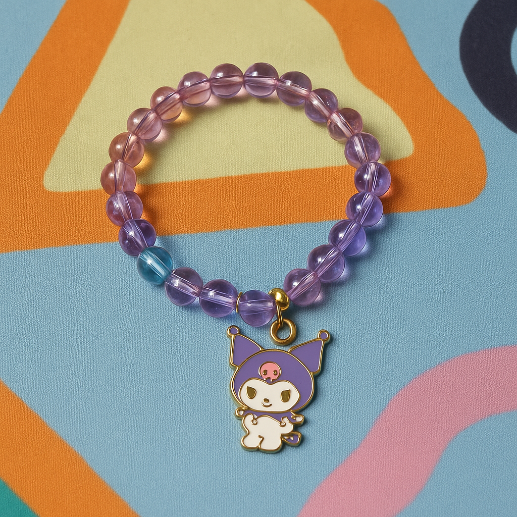 Kawaii Charm Bracelet – Sweet Style on Your Wrist!