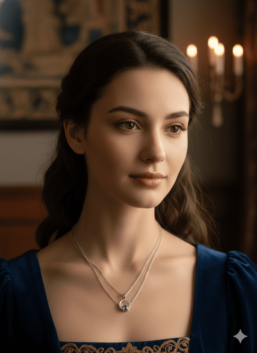 The Amethyst Eclipse: Royal Elegance Reimagined Necklace