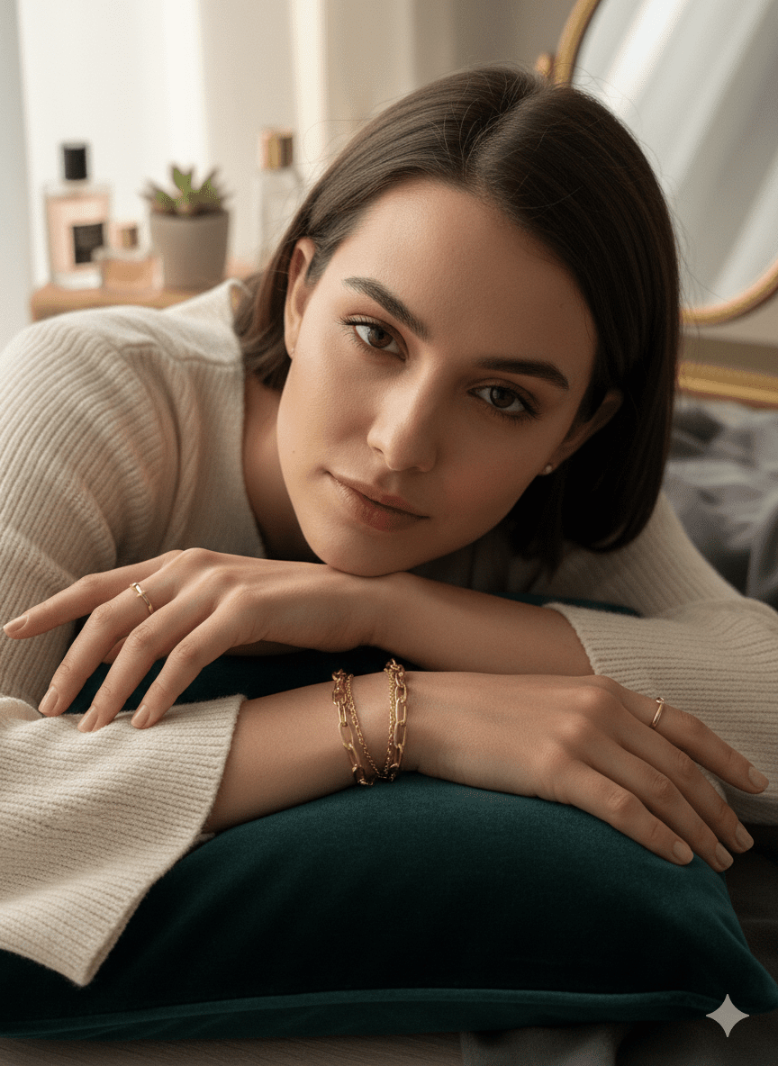 Solar Radiance: The Celestial Link Bracelet