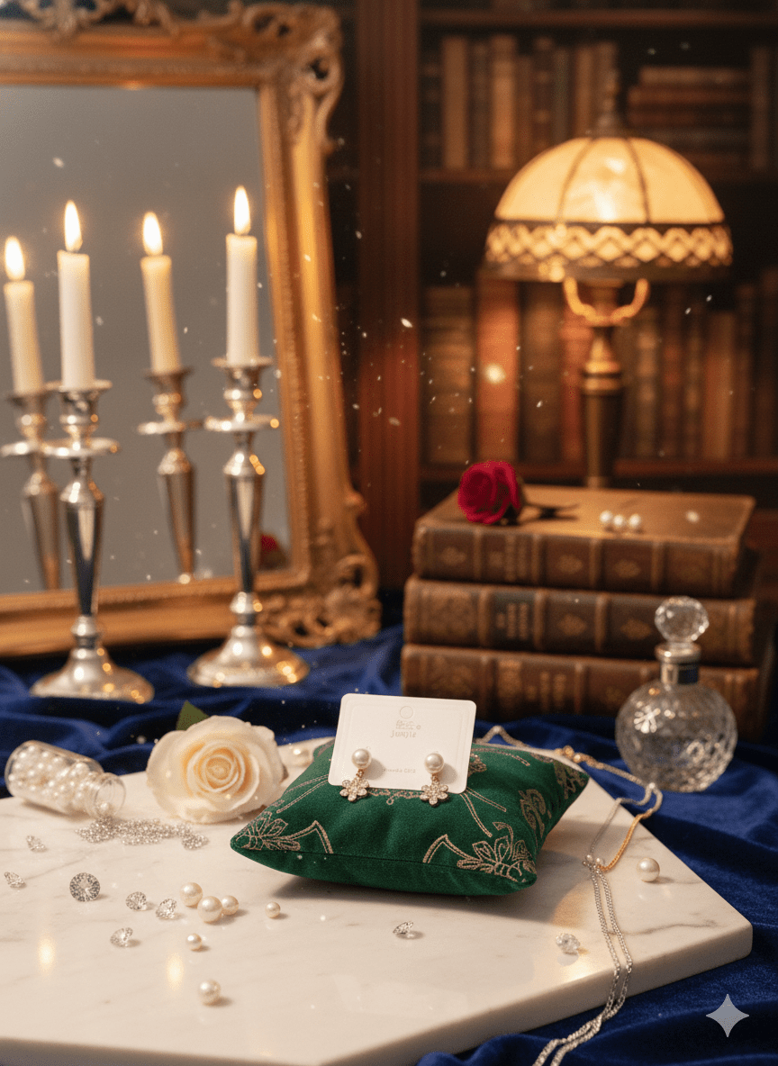 Effortless Elegance: The Pearl Petal Earrings