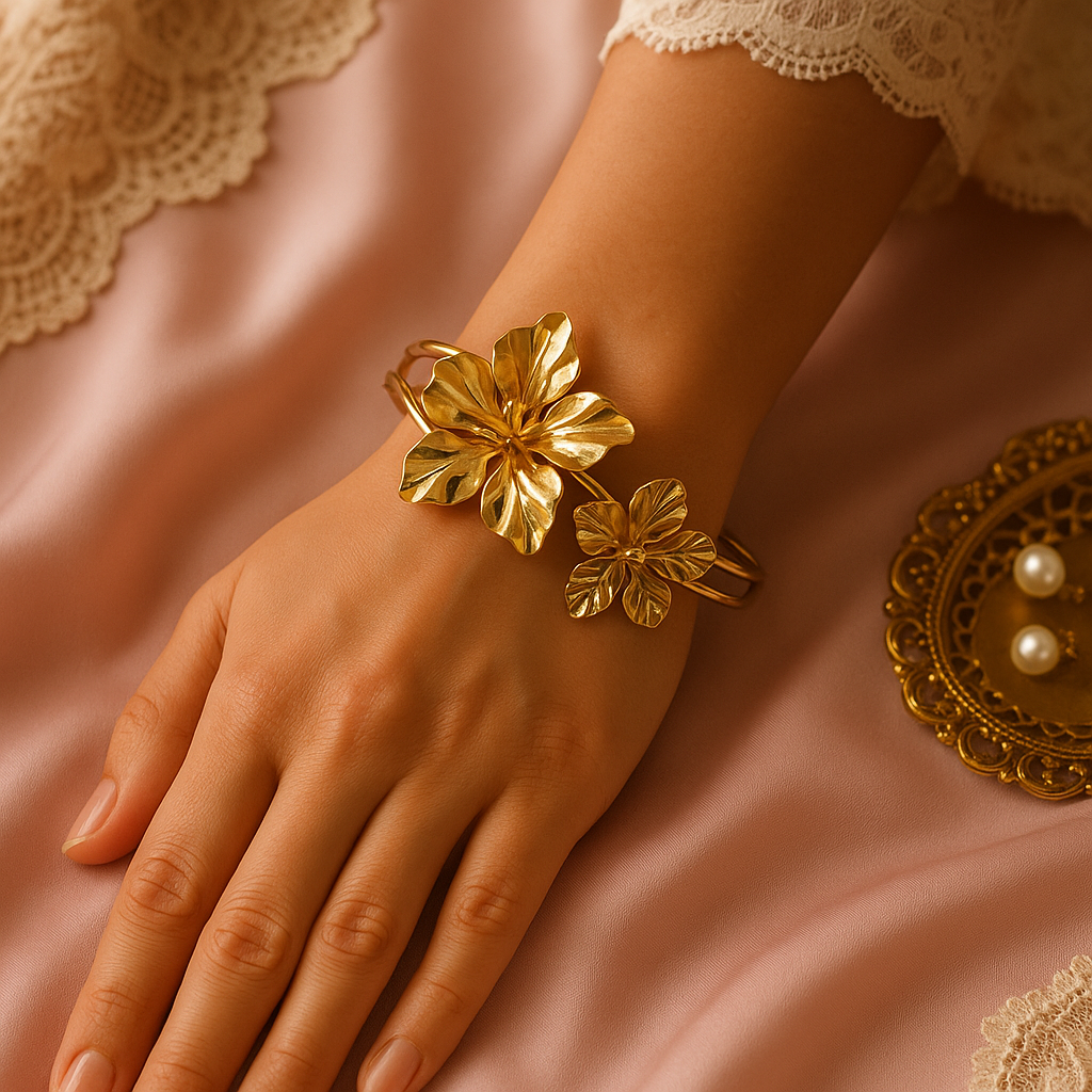 Wrapped in Love – Enchanted Floral Bracelet