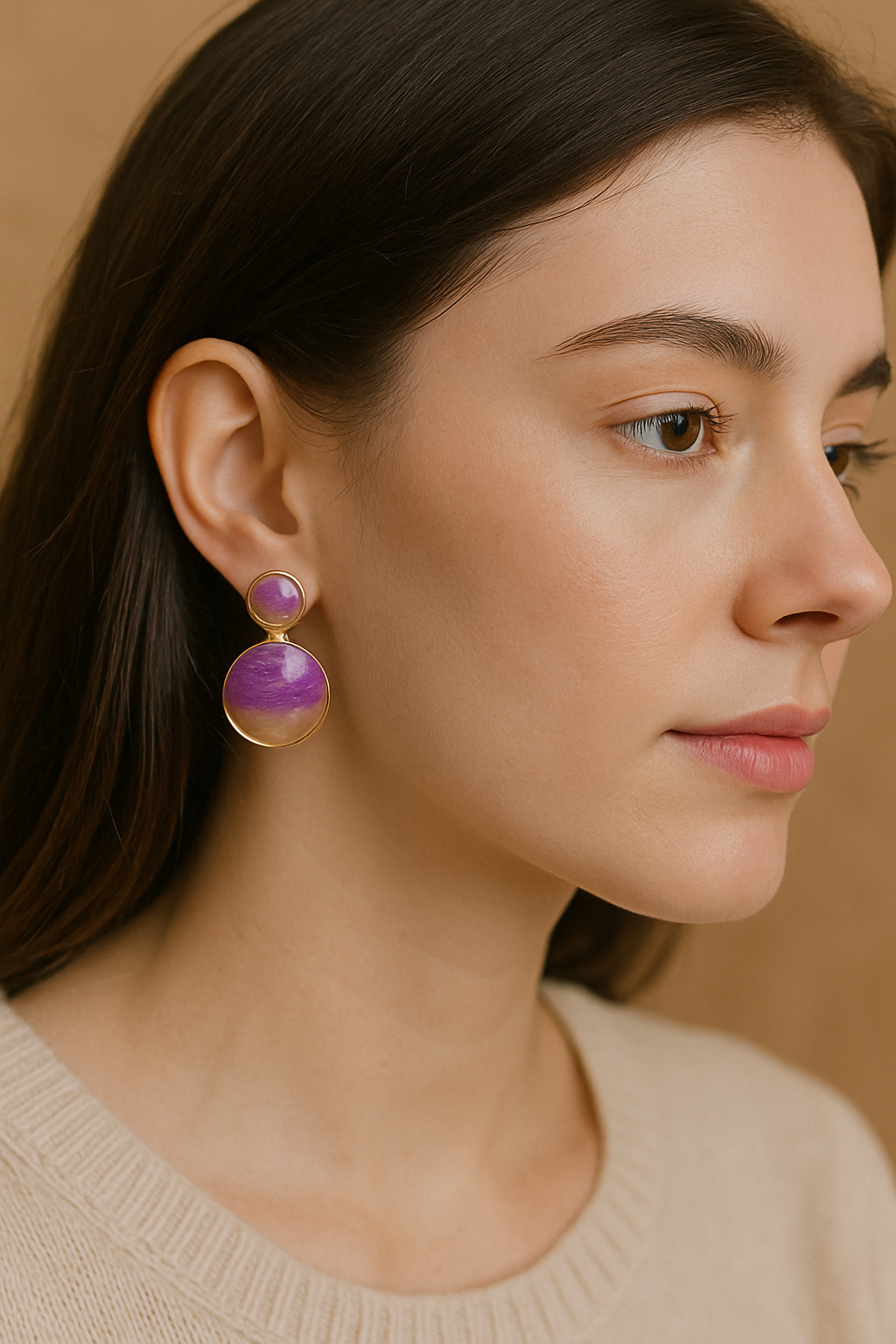 Glam Galaxy Drop Earrings