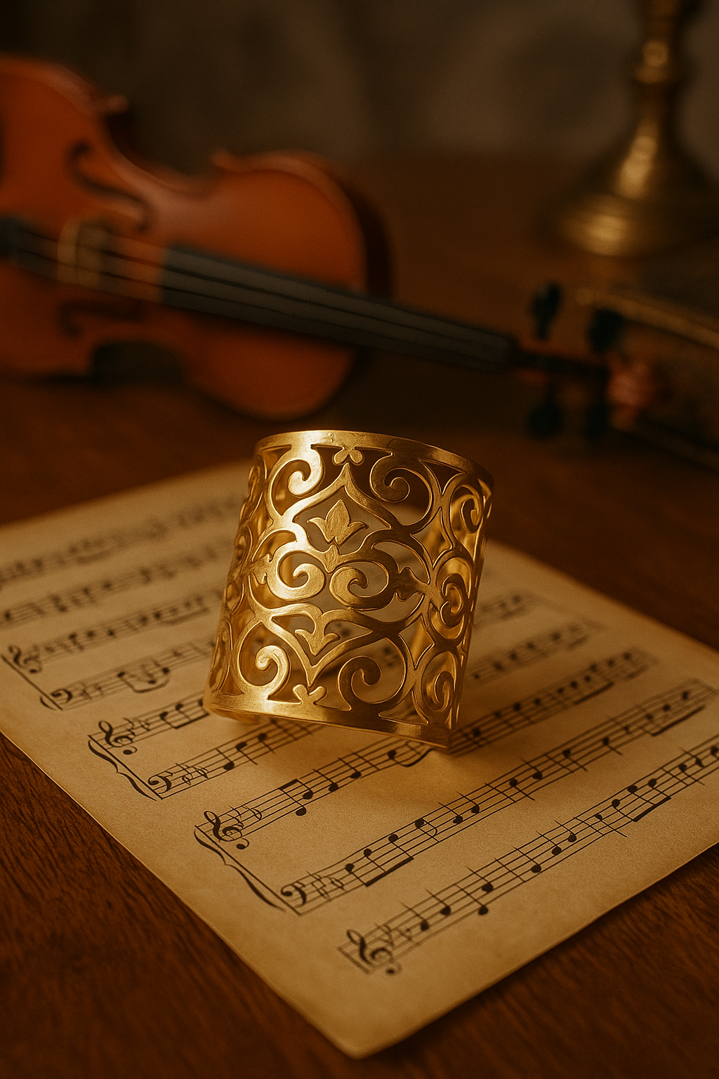 The Golden Whisper – Where Elegance Meets Art