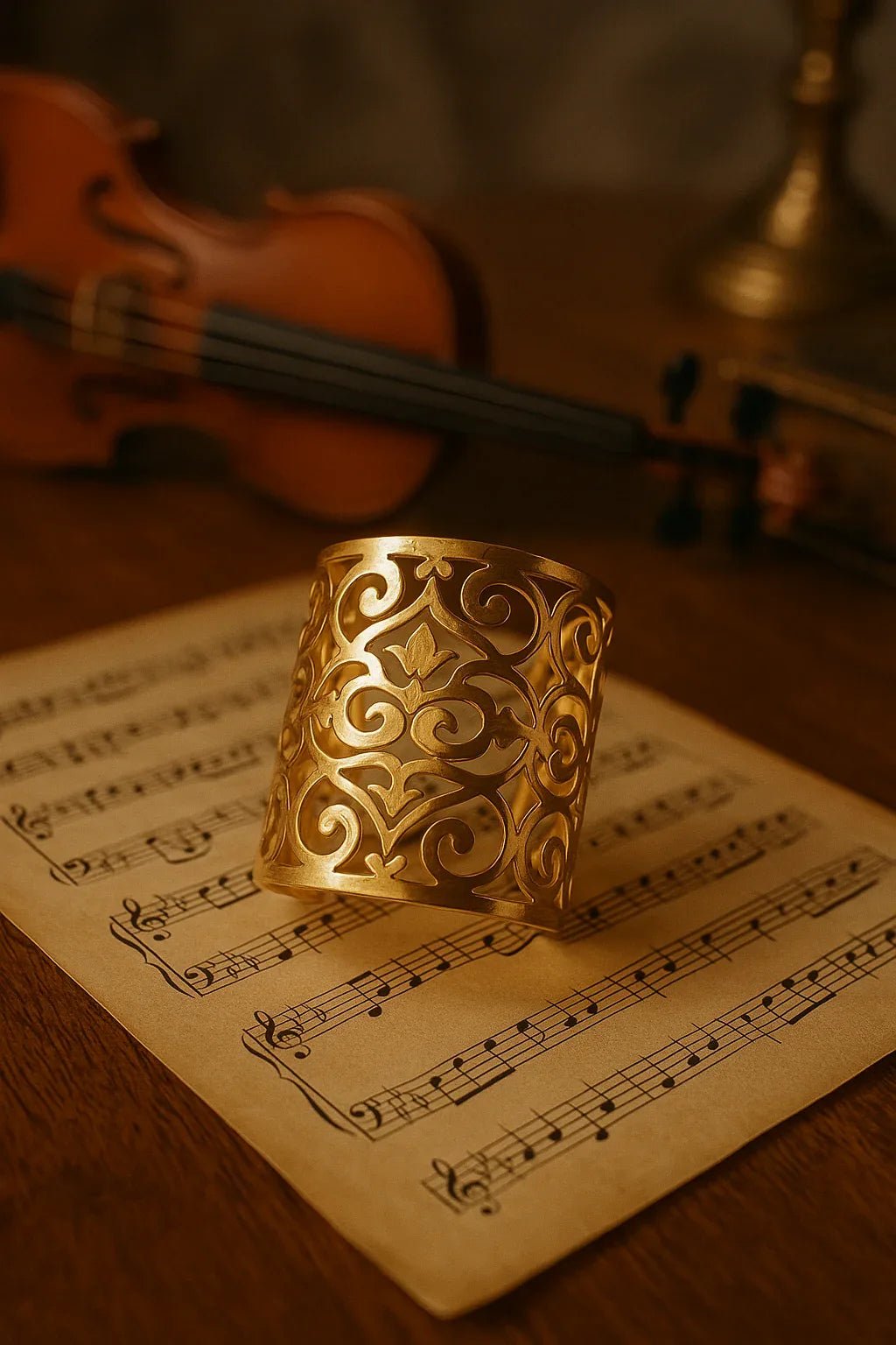 The Golden Whisper – Where Elegance Meets Art - Kemyu