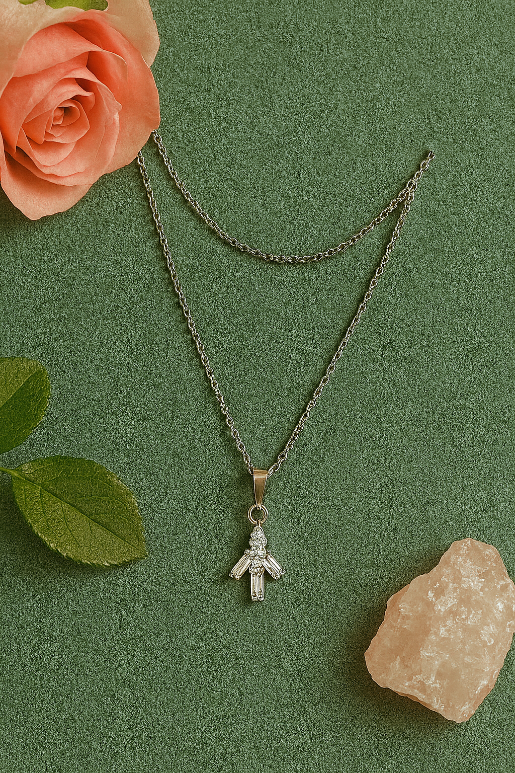 Elegance in Motion – The Angelic Charm Necklace