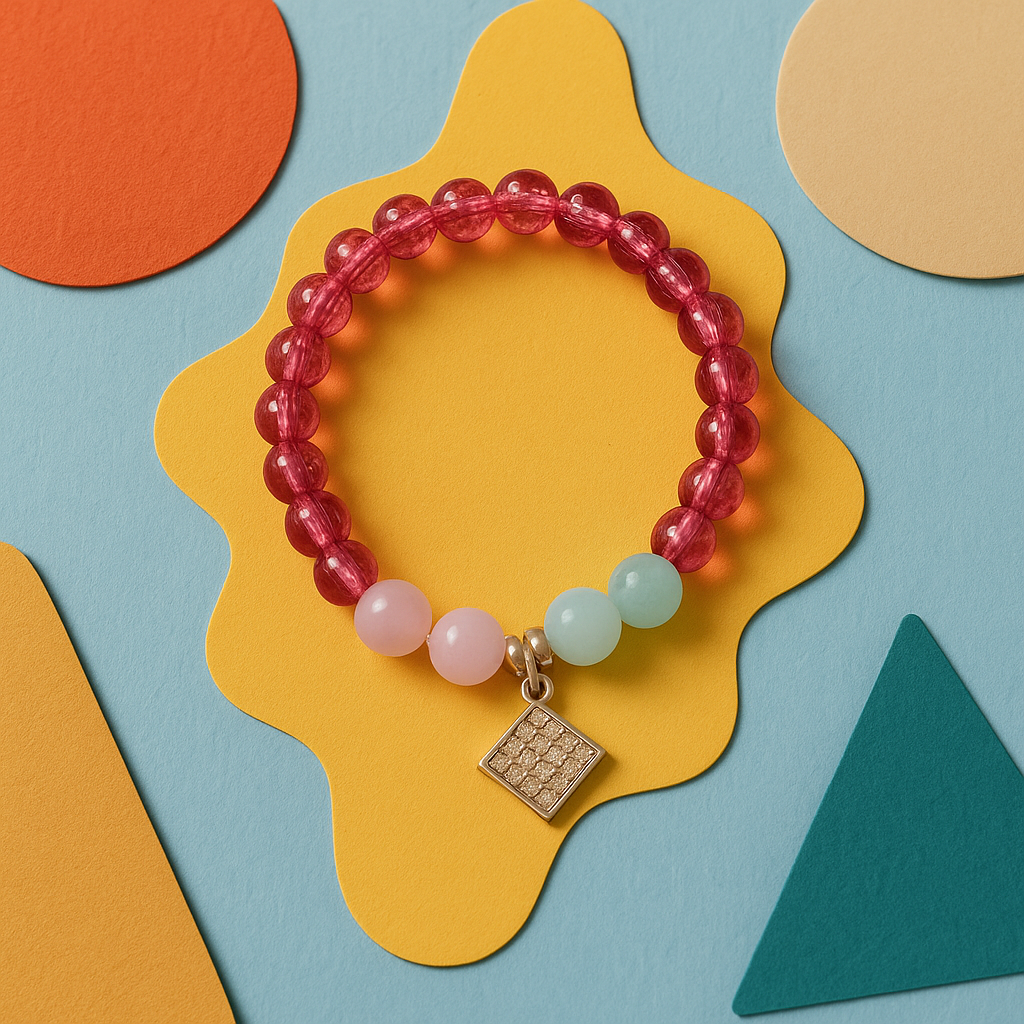 Radiant Charm Bracelet | Sparkle Boldly with Pastel Dreams!