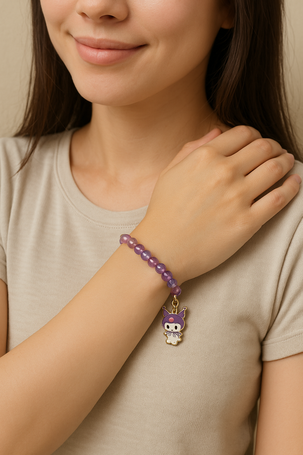 Kawaii Charm Bracelet – Sweet Style on Your Wrist!