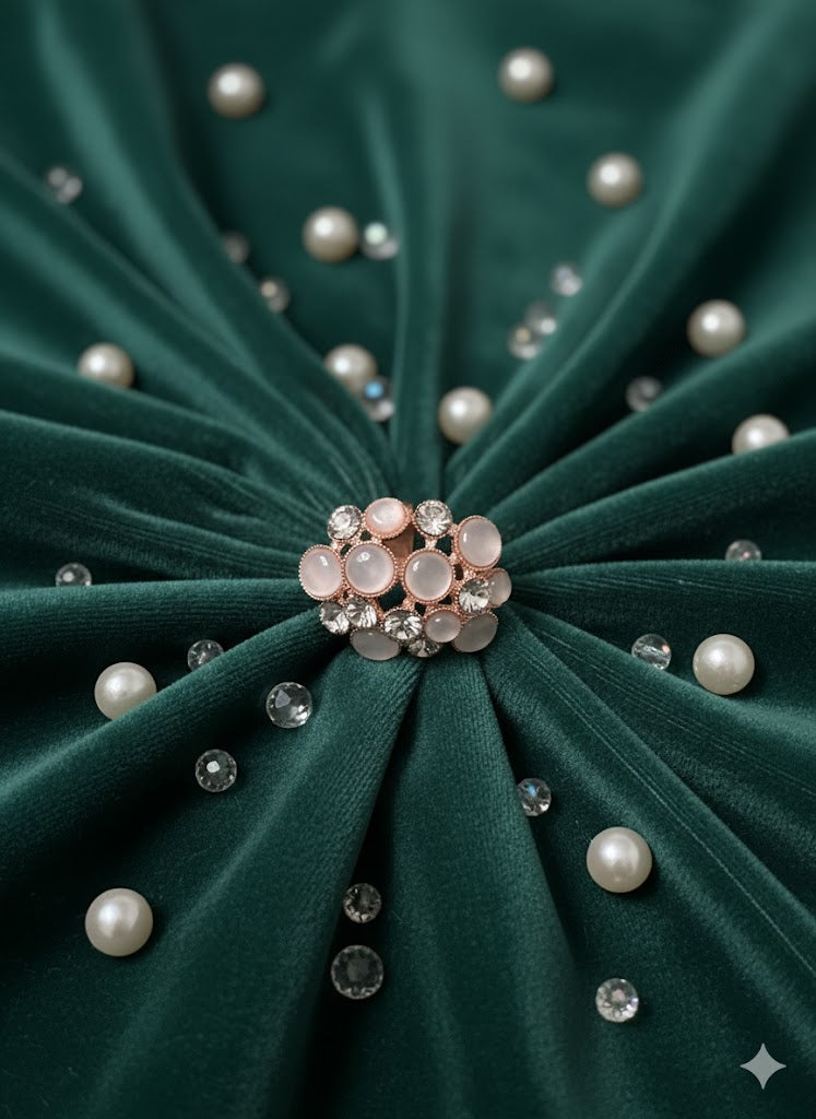 Emerald Dreams: A Velvet Embrace