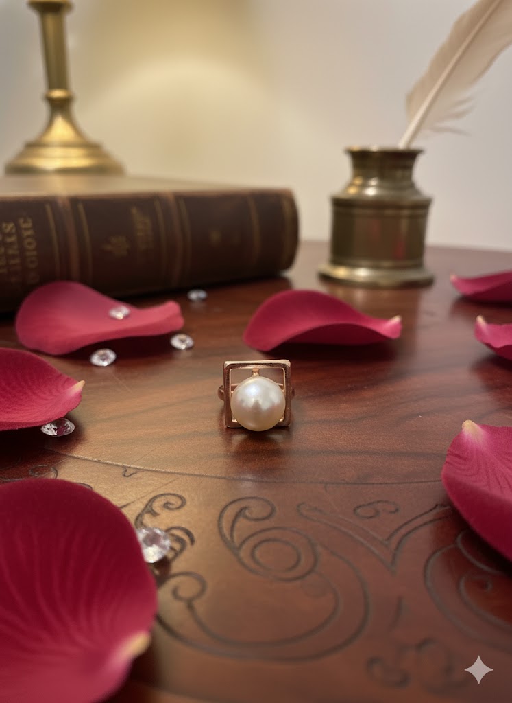The Duchess Pearl Ring: Timeless Elegance in Rose Gold