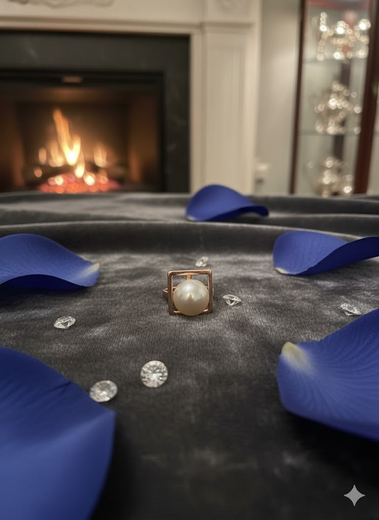 The Duchess Pearl Ring: Timeless Elegance in Rose Gold