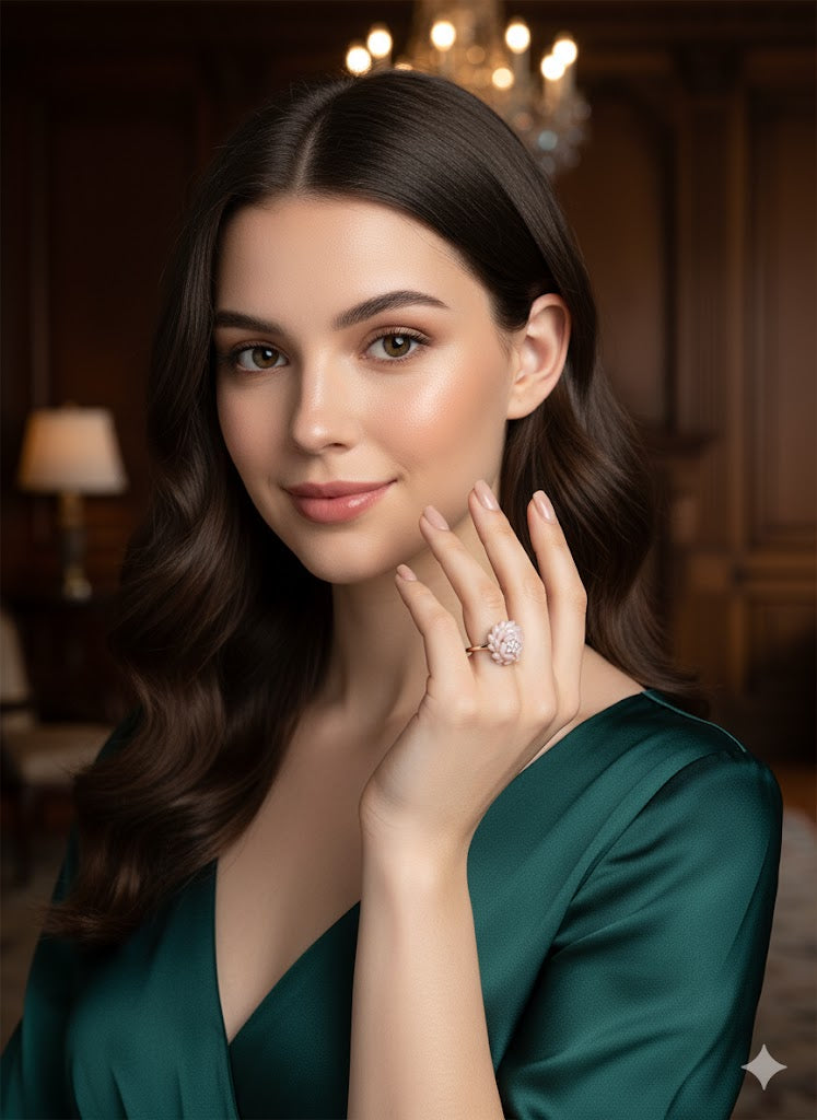 The Peony Petal Ring: A Garden on Your Hand