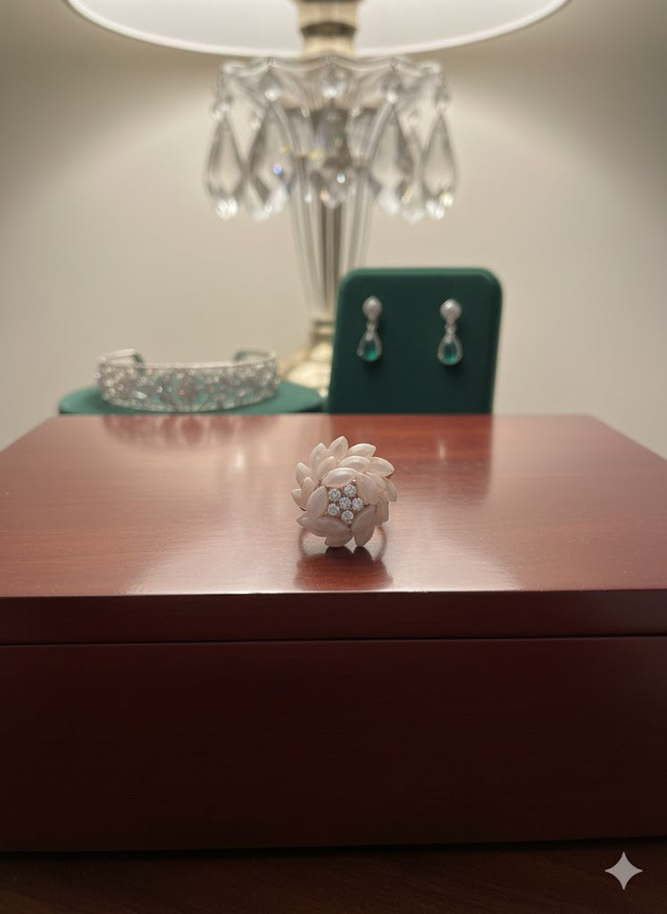 The Peony Petal Ring: A Garden on Your Hand